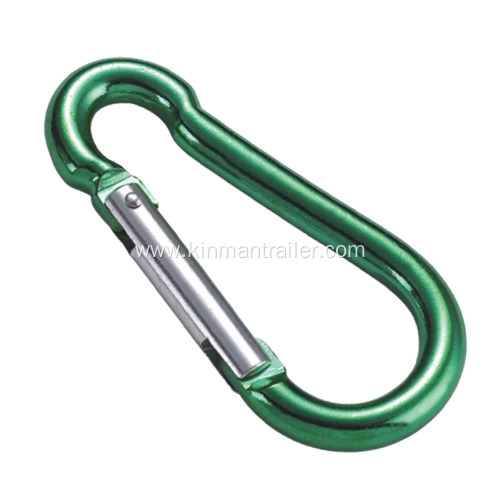 Green Color Aluminium Snap Hook